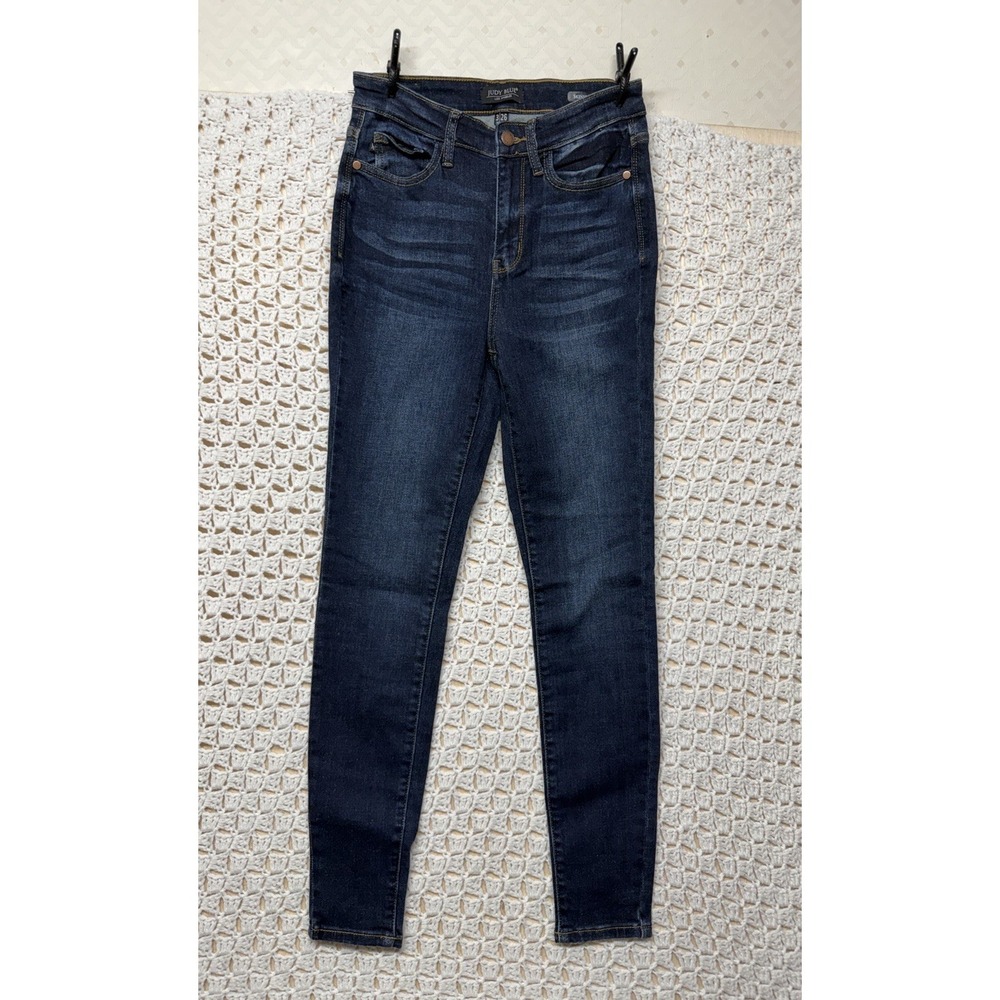 Judy Blue Jeans Women Size 3/26 W26 L28 Blue Denim Skinny Jean